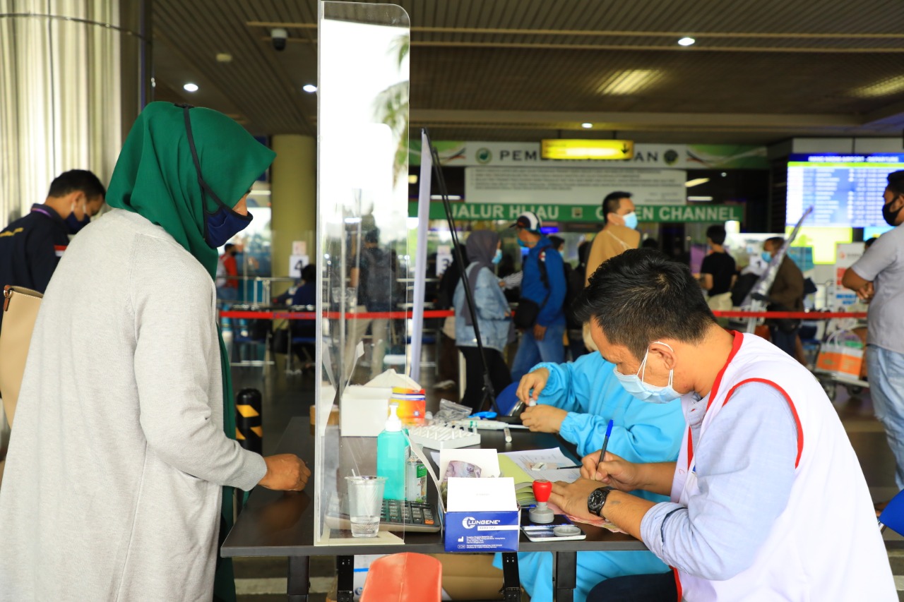 Pemeriksaaan PCR, Swab Antigen dan Antibodi, dan Genose di Bandara Hang Nadim, Klinik Baloi dan RS BP Batam Steril dan Aman (hms)