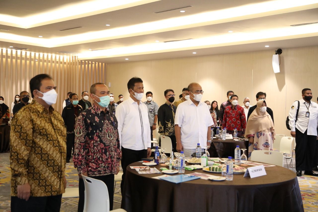 Badan Usaha BP Batam Paparkan Capaian 2021 dan Target 2022 (foto : hms)