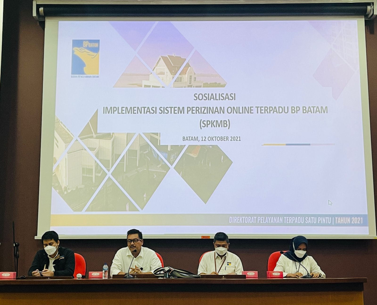 Wujudkan Implementasi PP 41, BP Batam Sosialisasikan Perizinan Sektor Transportasi Kepelabuhanan (foto : hms)