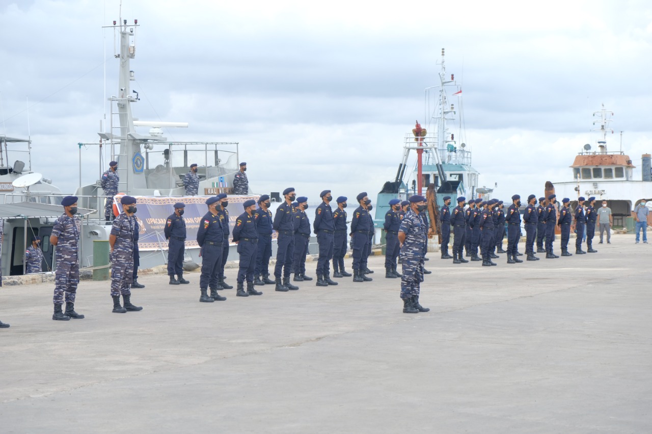 Sinergi Jaga Kedaulatan Maritim Indonesia, Bea Cukai Kepri dan Bea Cukai Batam Gelar Operasi Gabungan Bersama Lantamal IV Tanjungpinang. (hms)