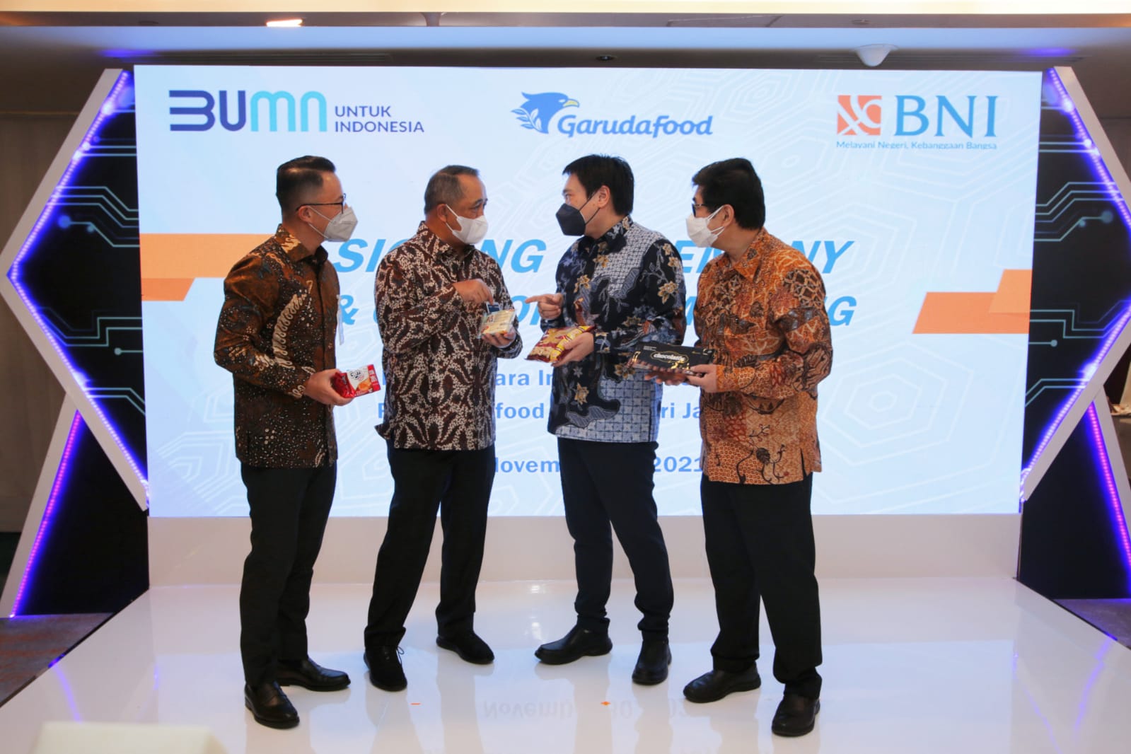 BNI Kucurkan Kredit Investasi, Biayai Garudafood Rp1 Triliun. (net)