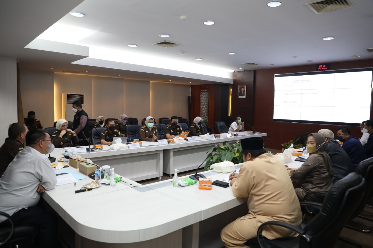 Pusat Pemulihan Aset Kejagung RI Studi Banding Pemanfataan Aset ke BP Batam (fofo : int)