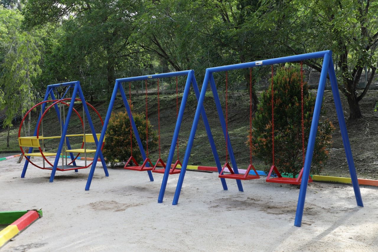 Taman Bermain Anak Bertambah Lagi di Taman Rusa Sekupang (Foto : hms)