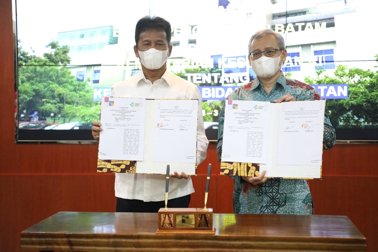 Jalin Kerjasama, Kemenkes RI Siap Dukung Rumah Sakit BP Batam (foto : hms)