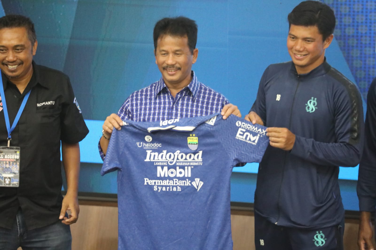 Kepala BP Batam Menjamu Persib, Angin Segar Wisata Batam (foto : hms)