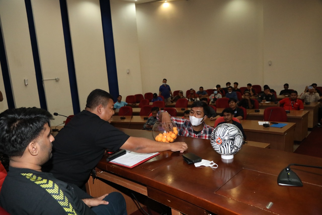 Dukung Turnamen Futsal, BP Batam dan Istana Sport Gelar Technical Meeting (foto : hms)