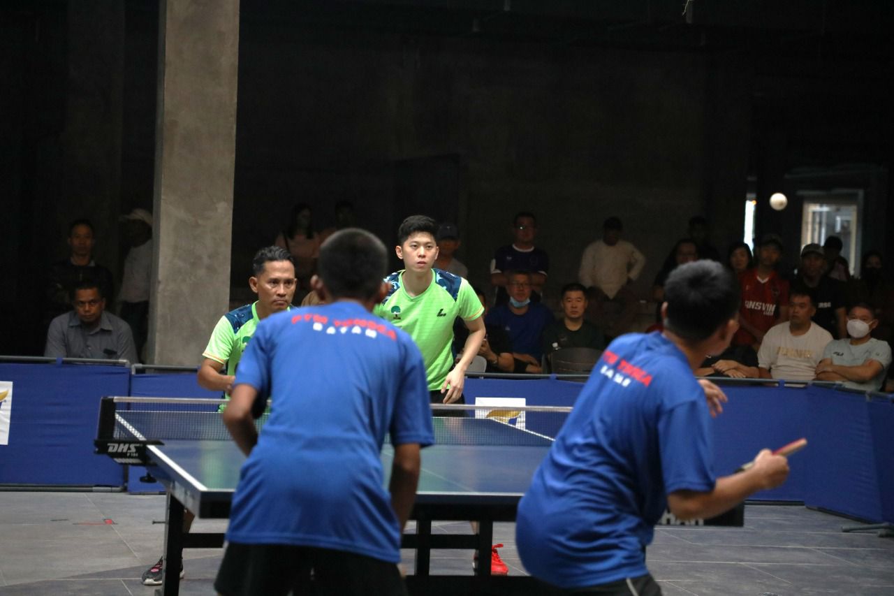 Hari Bakti ke-51, BP Batam Sukses Gelar Turnamen Tenis Meja. (hms)