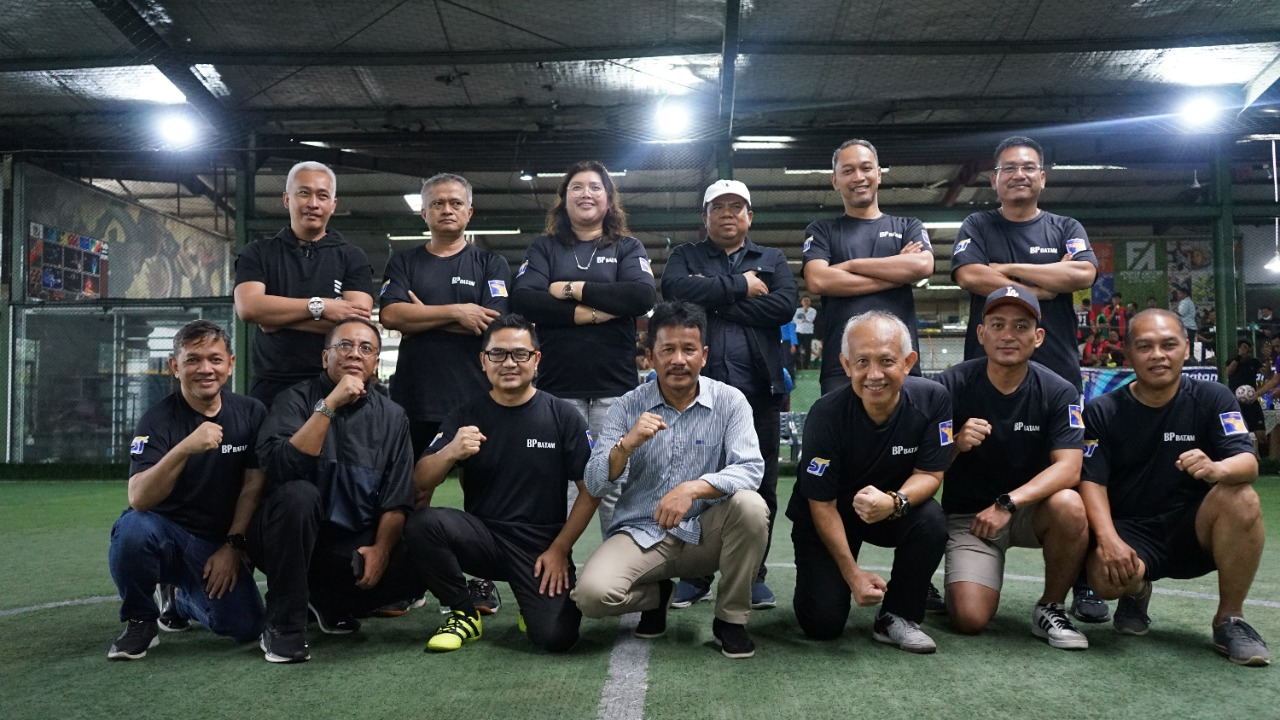 Meriahkan HUT ke 51, BP Batam Adakan Turnamen Futsal Antar Instansi (foto : hms)