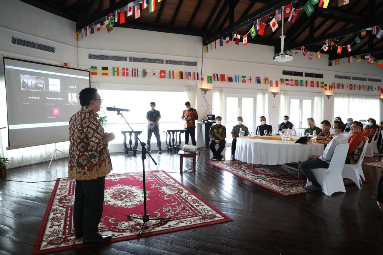 Penyerahan penetapan operasi KEK Nongsa, pada Sabtu (3/12/2022) sore, bertempat di Nongsa Point Marina & Resort. (hms)