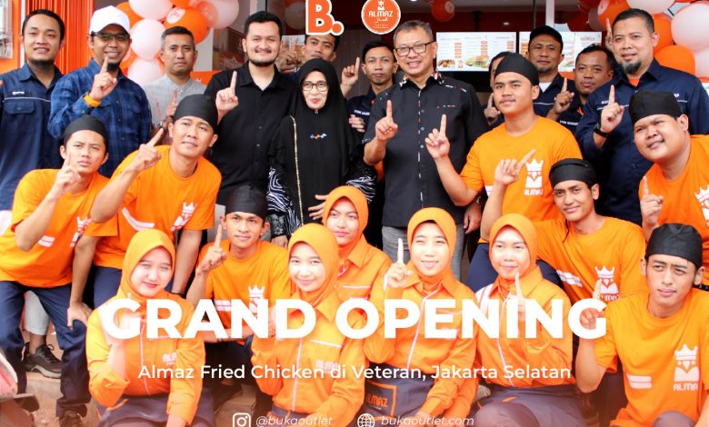 Almaz Fried Chicken merupakan Kemitraan dari bukaoutlet.com